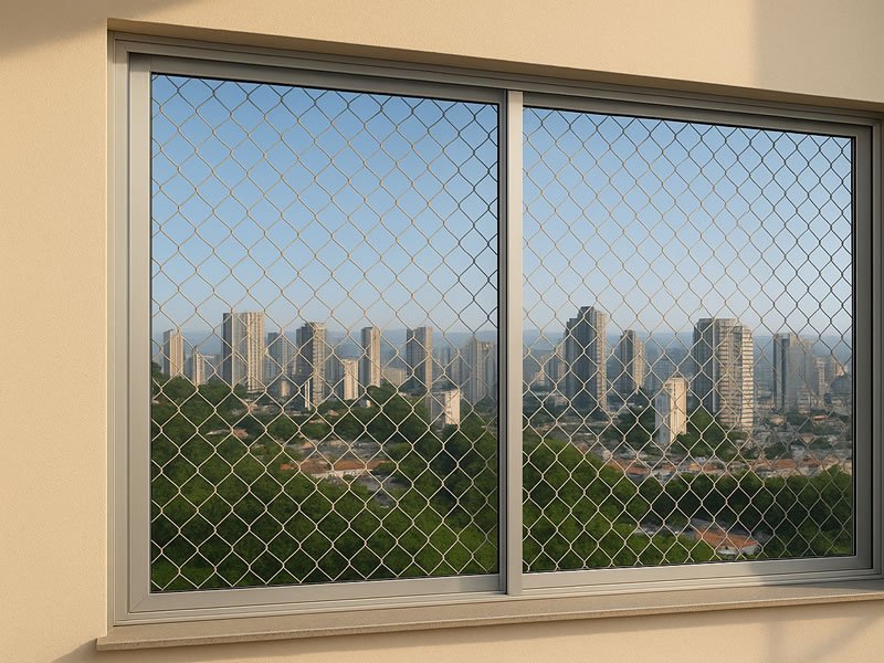 Tela de segurança para sua casa em Uberlândia