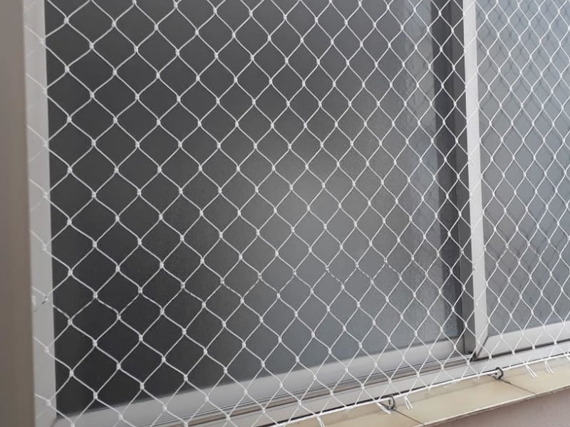 Instalação de tela protetora em Uberlândia