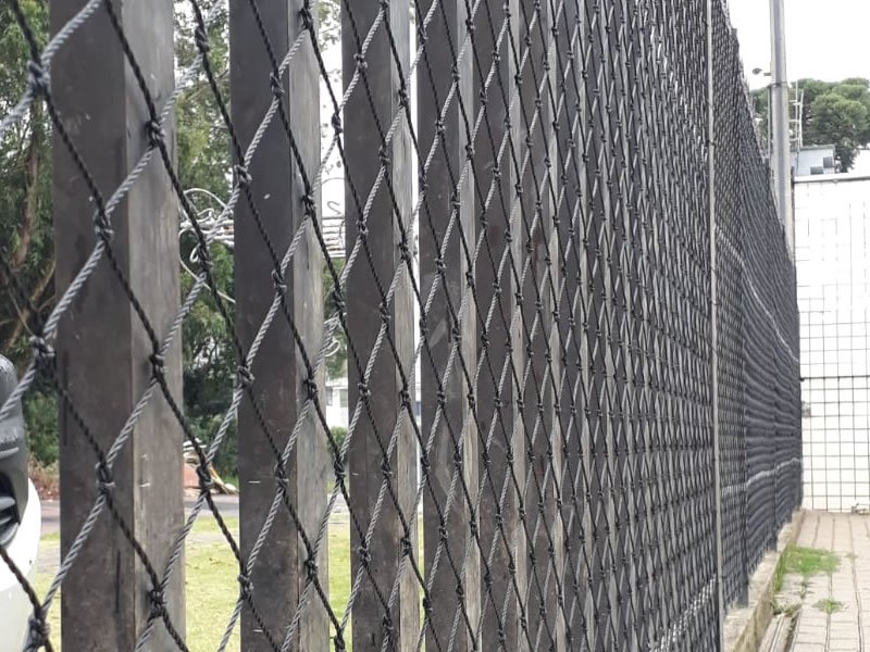 Redes de proteção em prédios em Uberlândia