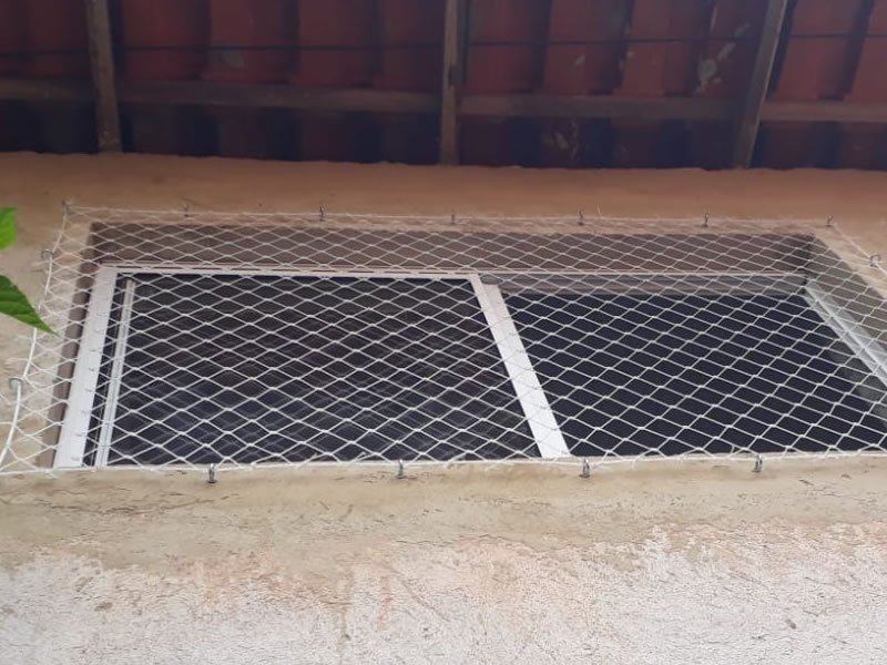 Proteja crianças com rede protetora em Jaraguá, Uberlândia